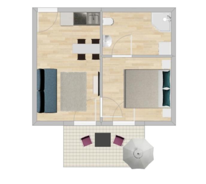 Modern Balcony Apartment With Pool Close To Lake In "Donaustadt" เวียนนา ภายนอก รูปภาพ